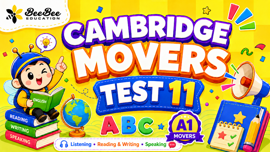 Đề thi Cambridge Movers Test 11