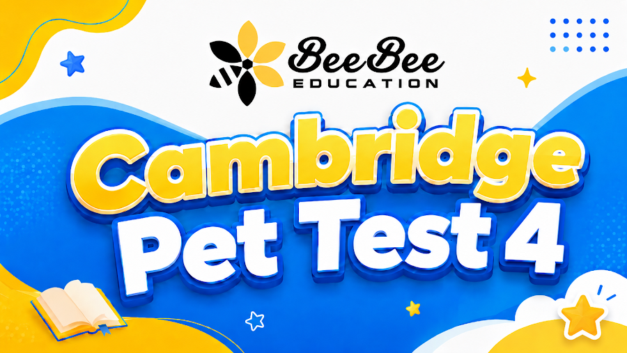 Đề thi Cambridge Pet Test 3