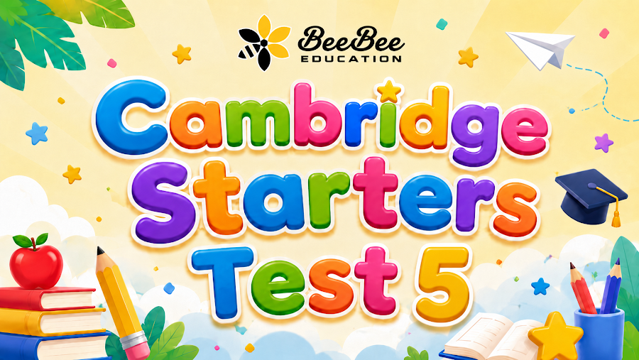 Đề thi Cambridge Starters test 5