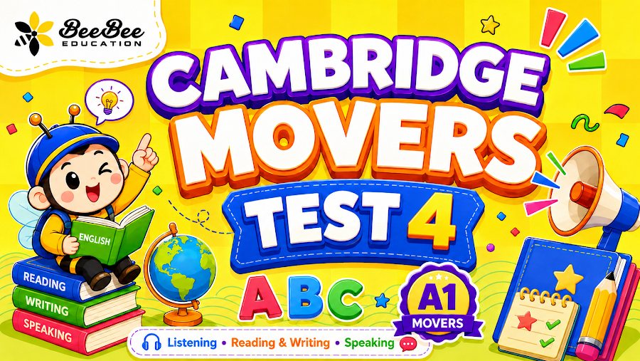 Đề thi Cambridge Movers Test 4