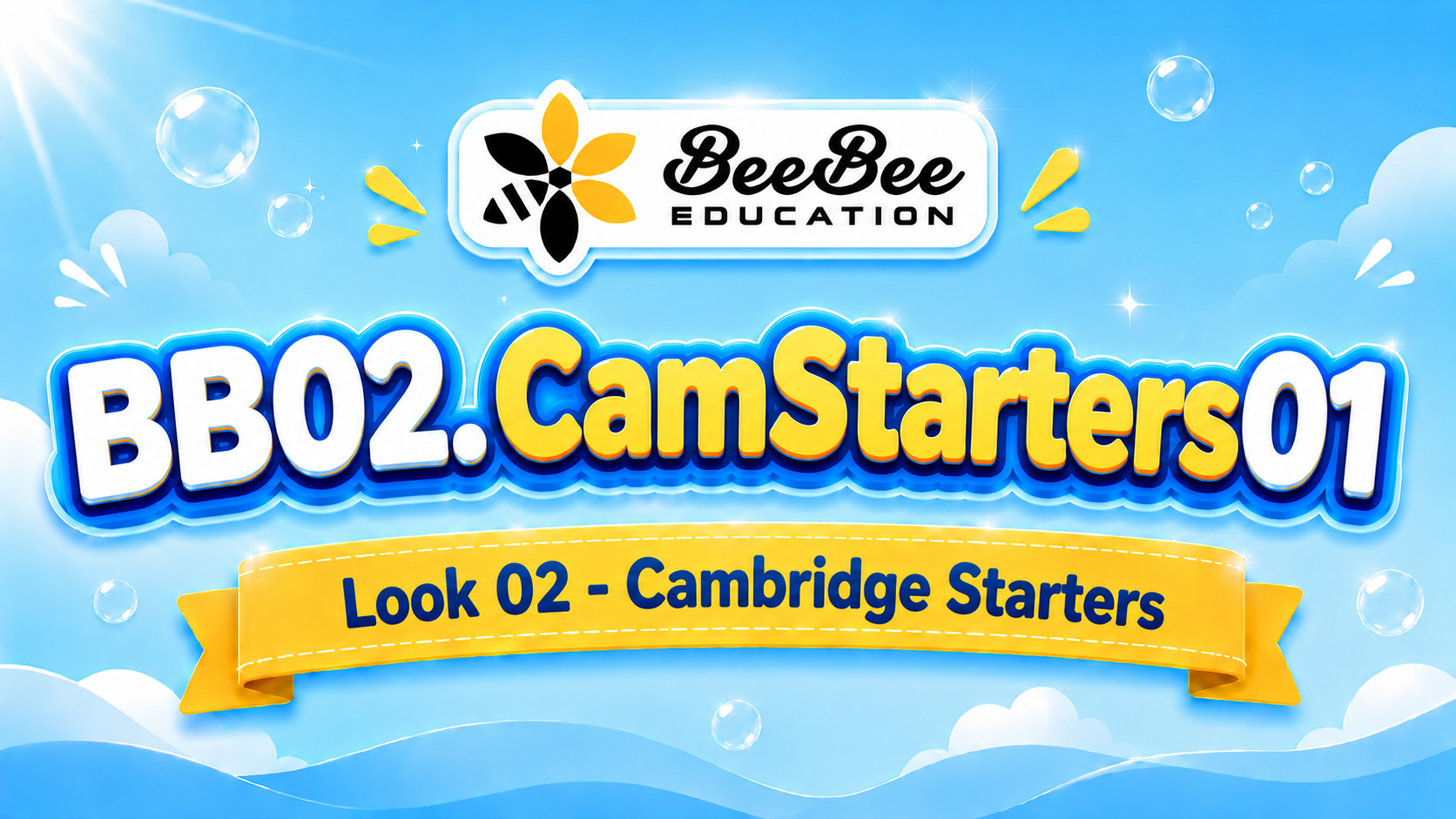 Lớp học BB02.CamStarters01