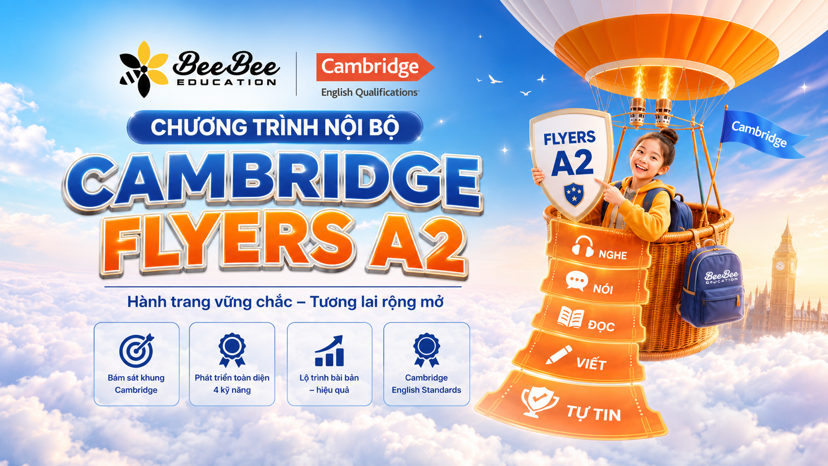 Khóa học Chương Trình Nội Bộ Cambridge Flyers A2