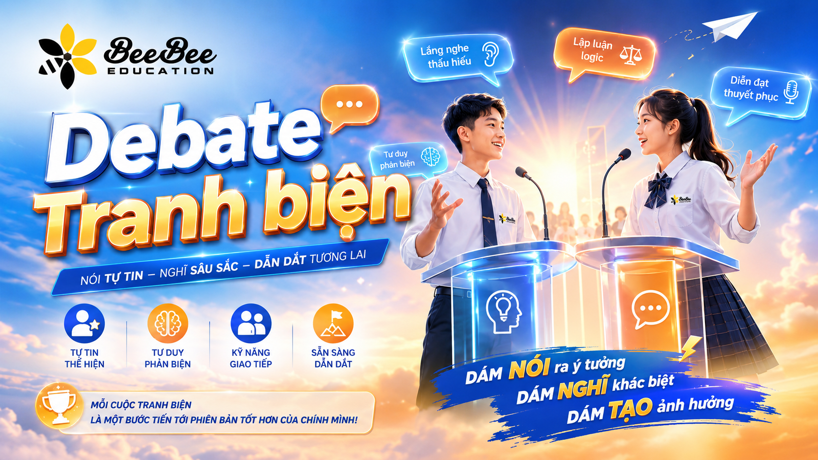 Khóa học Debate - Ket & Pet